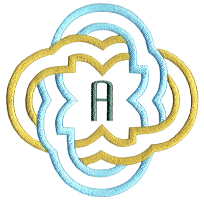 Lattice Monogram Set 3