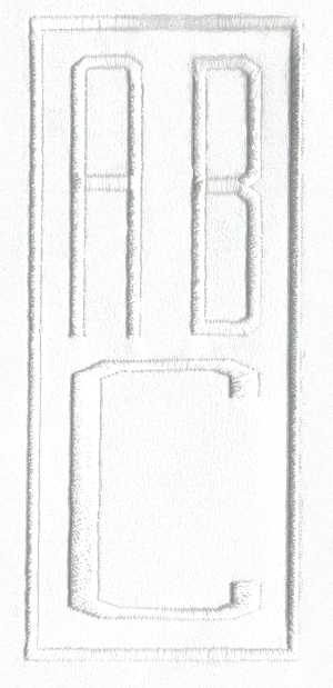 Rectangle Monogram Set 1